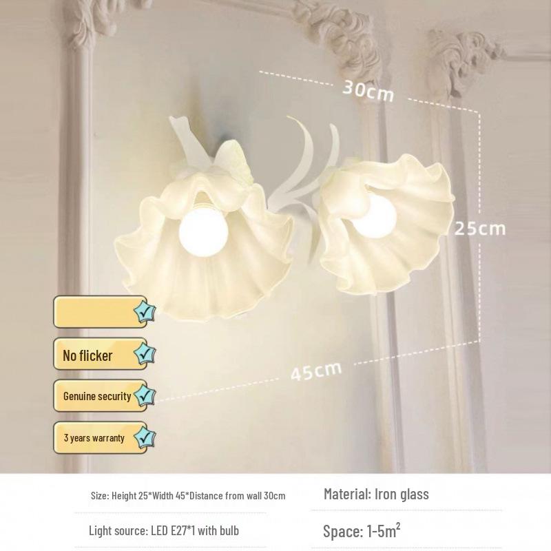Lily of the Valley Retro Wall Sconce - French Country Style