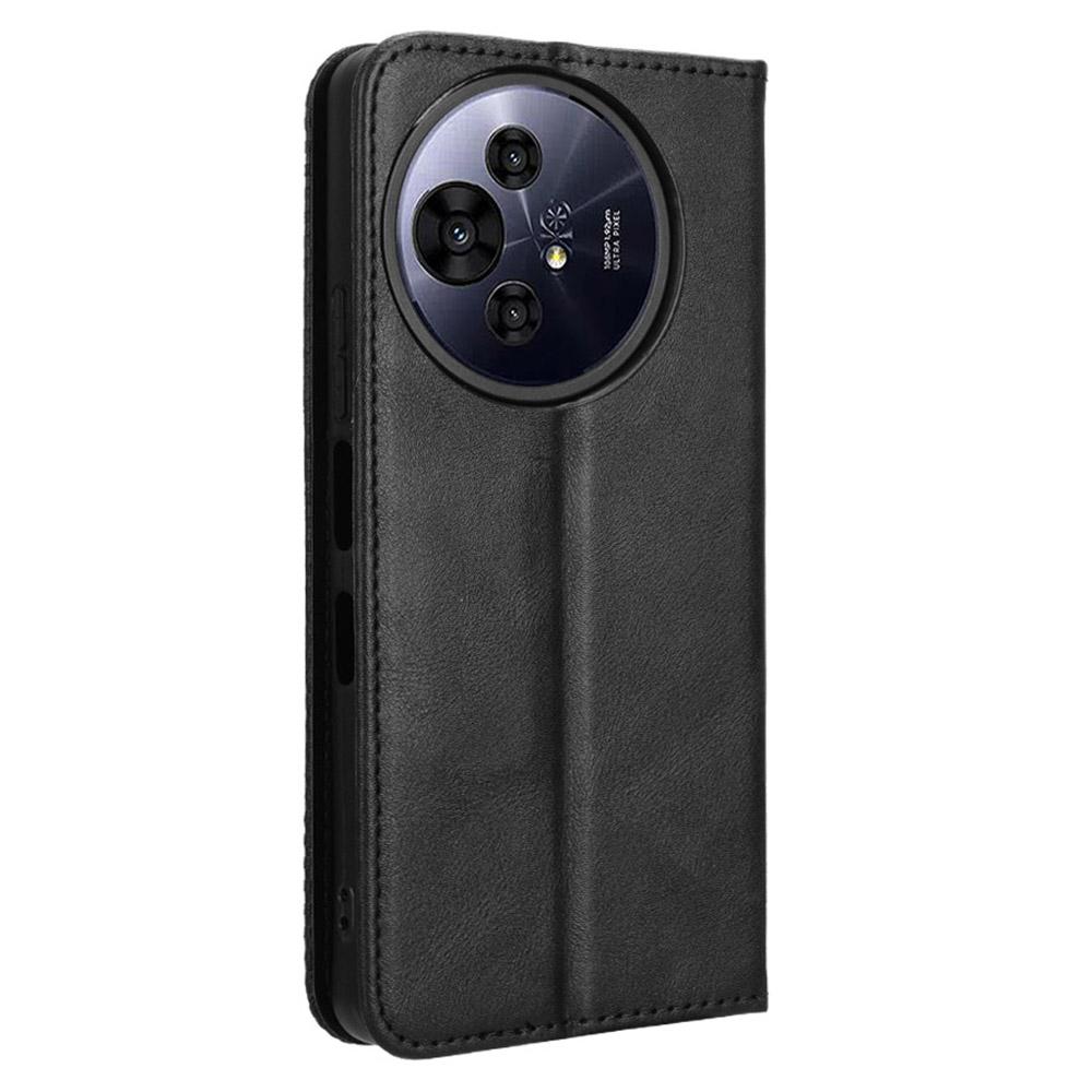 For TCL 50 Pro Nxtpaper 5G/50 Nxtpaper 5G/TCL P10/60 XE NxtPaper 5G Leather Case Wallet Stand Retro Texture Phone Cover