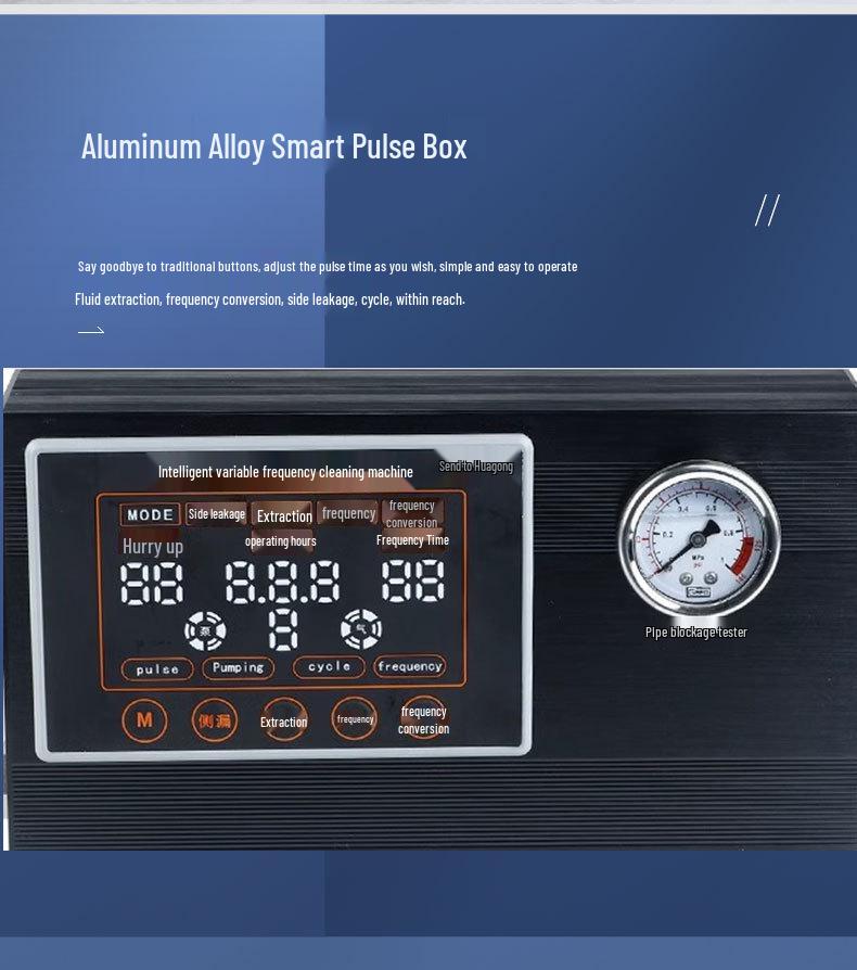 Huagong 2500 Geothermal Underfloor Heating Water Heater & Wall-Hung Boiler with Pulse Cleaning
