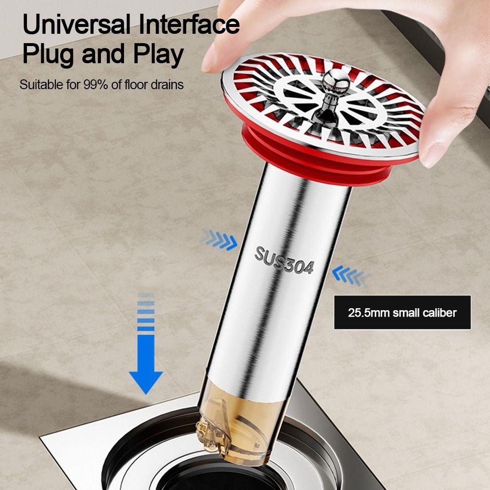 Anti Odor Floor Drain Core Easy Install Insect Proof Basin Drain Filter Odor Control Shower Floor Drain Stopper