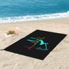 Spearfishing Spearfisher Fishing Heartbeat Pulse Beach Towel Soft Microfiber Quick Dry Absorbent Quick Towels For Swimming