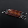 Set of 6 Red Fine Carving and Pottery Clay Sculpting Tools