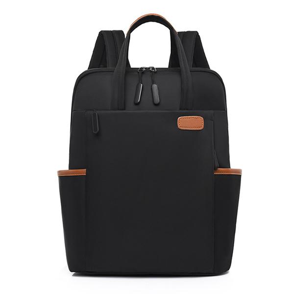 ZWBP Female The Oxford Cloth Laptop Bag Simple Leisure Backpack Garment Bags for Travel Color : Black, Size : Free Size ZWBP Female The Oxford Cloth Laptop Bag Simple Leisure Backpack Garment Bags for Travel Color : Black, Size : Free Size
