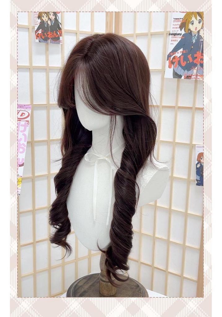 Sweet Girl Roman Curl Long Curly Jellyfish Lolita Wig - Full Head Cover