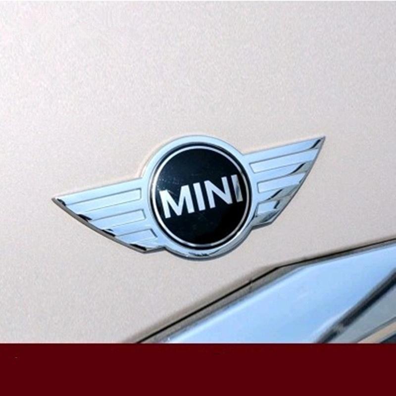 Buy Car Styling Metal Mini Cooper Sticker For MINI Car Front Badge with ...