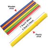 100pcs Counting Sticks Wooden/Plastic Available Student Math Learning Teaching Aids School Mathematical Calculation Accessories