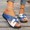 Fashion Woman Shoes Sandals Summer Comfortable Walking Shoes Slides Woman Wedge Casual Slippers Woman Female Footwear Plus Size 43