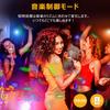 Litake LED Mirror Ball Disco Light, USB Rechargeable, 15 Colors, RGB Rotating, Voice Activated, Remote Control, Multi-Color Changing, Perfect for