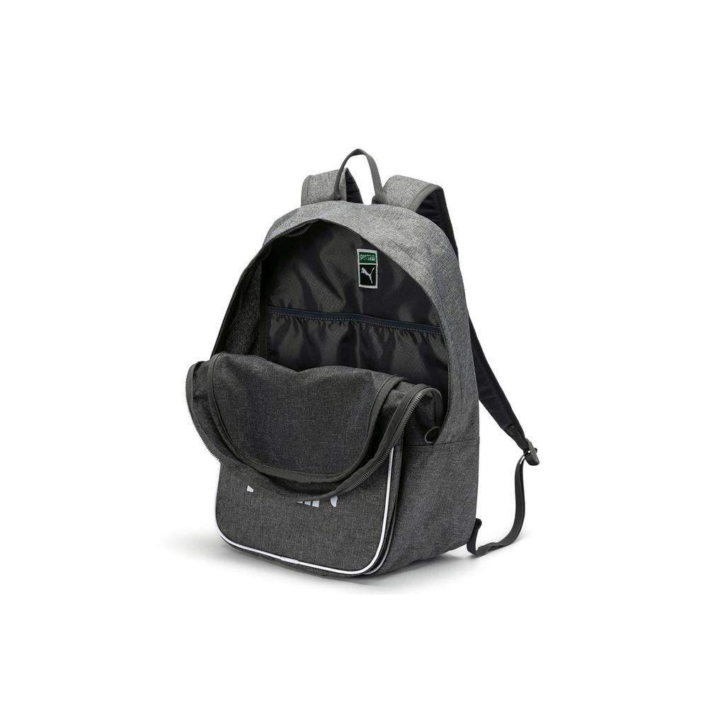 New PUMA Fabric Backpack Regular Lime Gray 076652-02