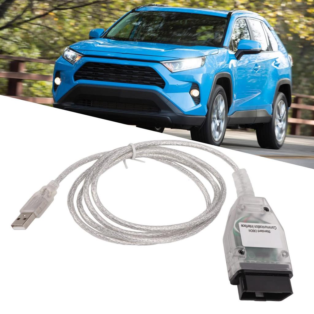 MINI VCI Linie: OBD2 Diagnosecode, K‑Line ISO 9141, KWP 2000 ISO 14230‑4, TIS OEM Diagnose-Software ABS-Material