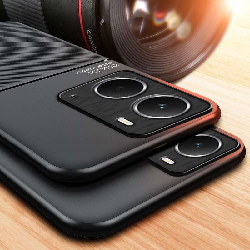 For OPPO Realme P3 Textured Magnetic Four-corner Full Coverage Shockproof and Drop-resistant Phone Case