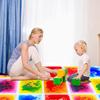 Liquid Floor Tile Sensory Mat 30x50CM - Flowing PVC Puzzle Brick