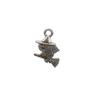 80-Piece Halloween Accessory Set: Pumpkin, Skull, Bat Claws, Witch Pendant, Chain Necklace, DIY Earring Kit