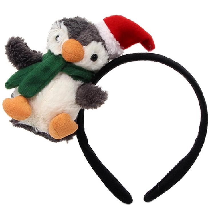 

Penguins Anime Headpiece for Party Birthday Face Wash Hairbands Stage Headwear Photo Props 1