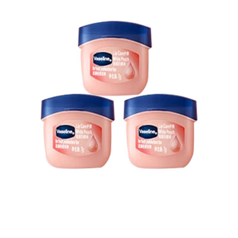 Вазелин Классический Восстанавливающий Бальзам для Губ Белый Персик 3 шт.