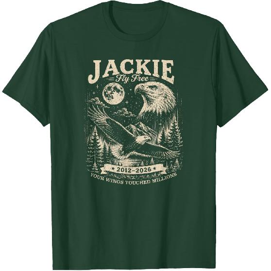 Jackie and Shadow Big Bear Lake Bald Eagle Memorial Tribute T-Shirt