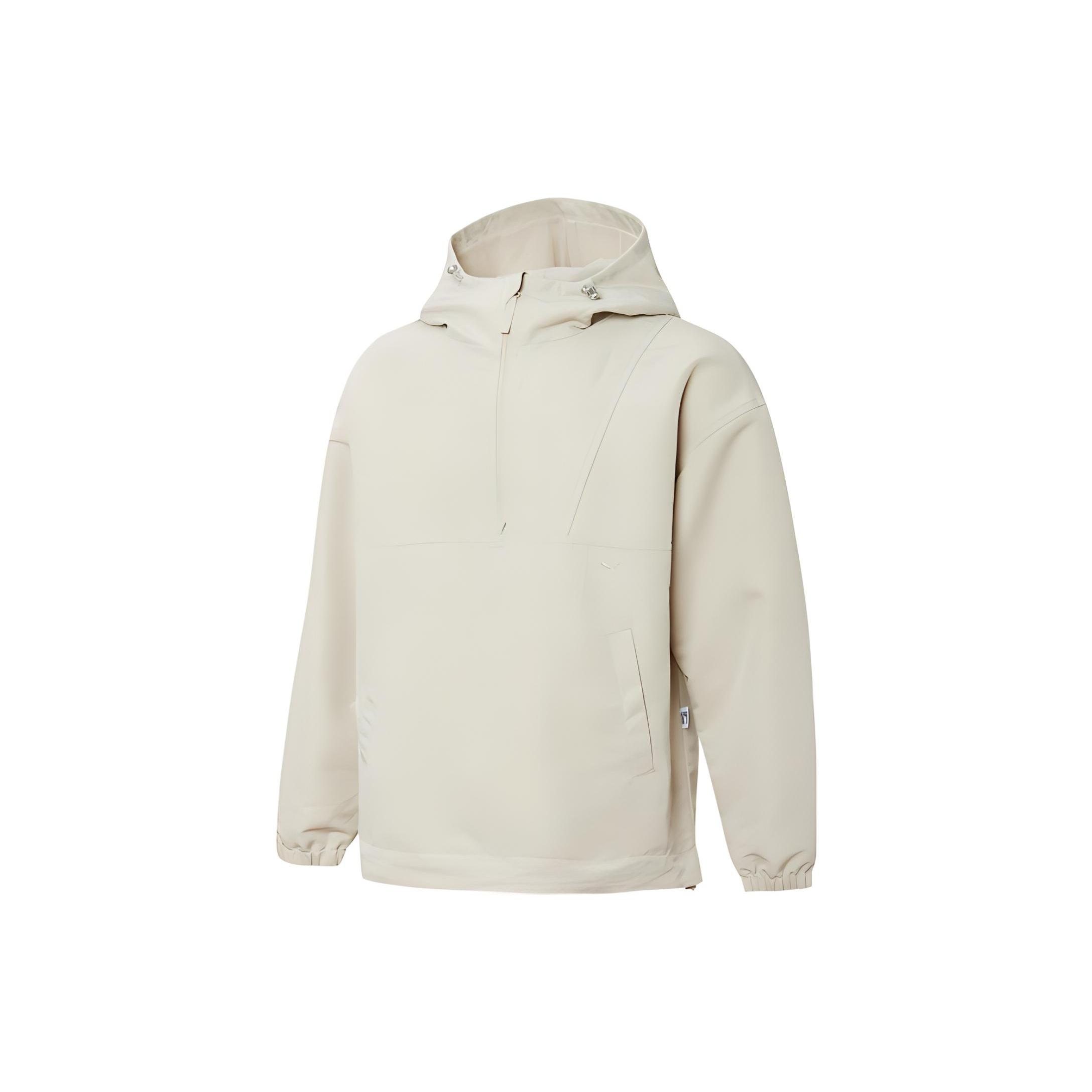 PUMA MMQ 1/2 Zip Hoodie Off White Men s 534674-64 XS