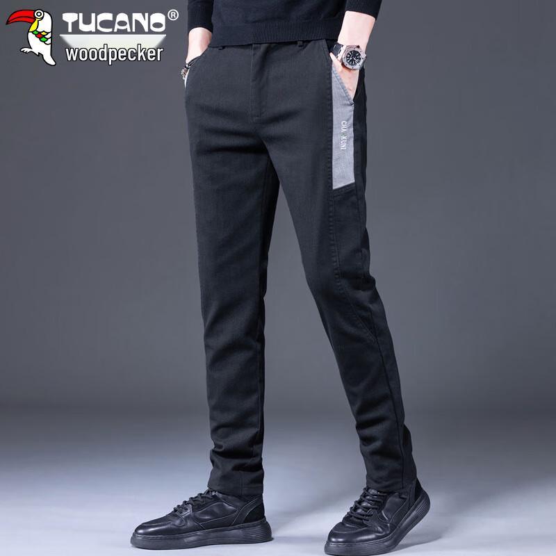 TUCANO Men's Straight-Leg Stretch Casual Pants