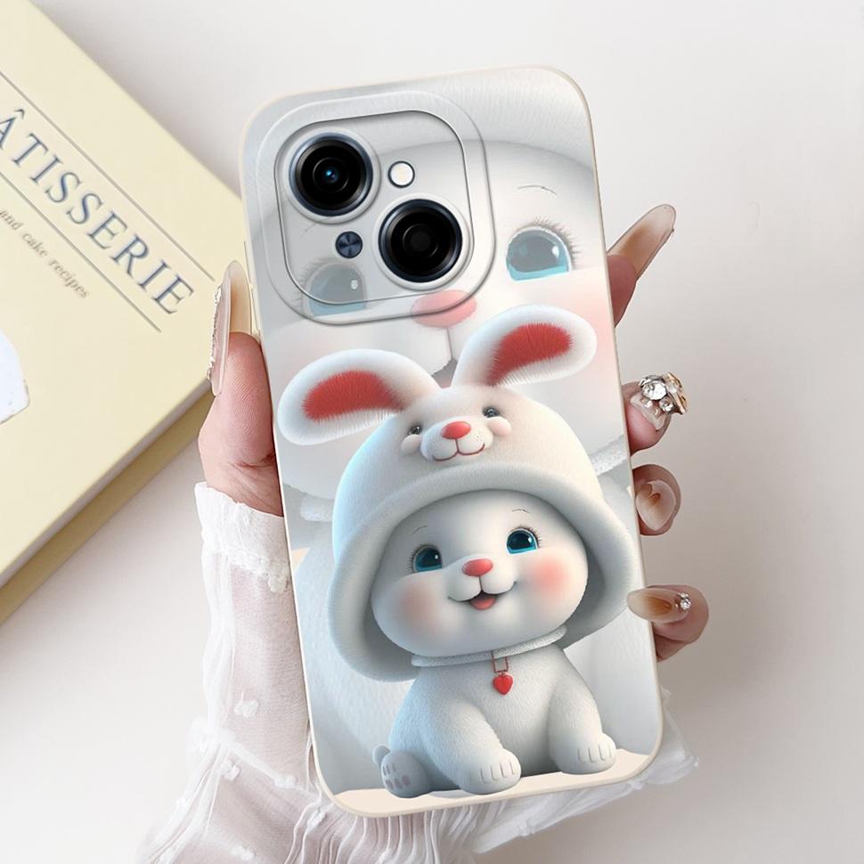 Cute Panda For Tecno Spark Go 1 2024 Case Soft Silicone Cover For Tecno Spark Go 2025 SparkGo 1 Go1 Pop 9 Pop9 Case Bags 6.67"