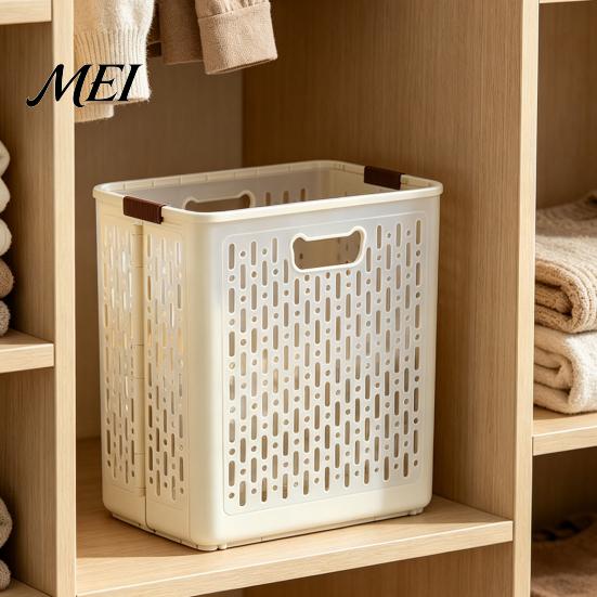 Laundry Hamper for Bathroom Collapsible Hamper, Space Saving with Comfortable Handles Design, Bag Large Capacity Dirty Clothes Basket, Bedroom