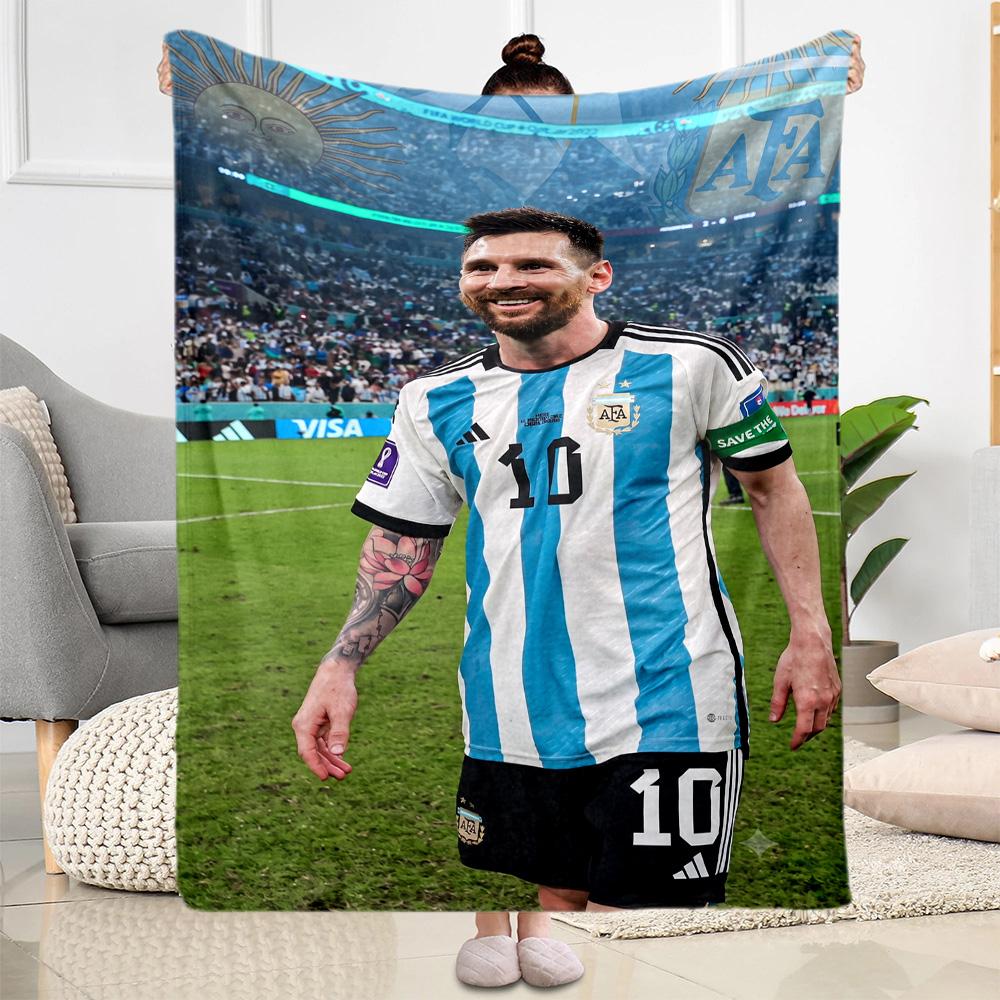 Messi 28 Blanket Soft Warm Cozy Suitable for Livingroom Couch Office for All Occasions Stylish Decor Ideal Gift For Birthday Valentine'S Day
