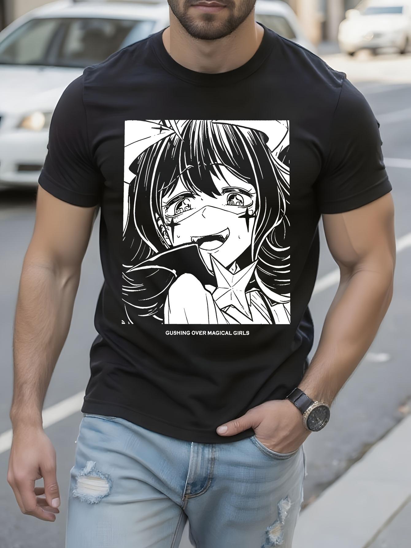 Anime Graphic Tshirt Magical Utena Hiiragi Dungeon Meshi ... XXXXL