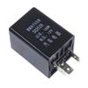 3-poliges Blinkrelais, 3-poliges Blinker-Blinkrelais, passend für elektronisches LED-Blinkrelais, für Blinker-Warnblinker