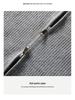 Men's Versatile Round Neck Knitwear Jacket - Stylish, Loose-Fit for Spring, Autumn, Winter