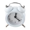A Little Sound Alarm Clock Classic Double Bell Metal Main Body PVC Clock Face