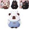 Trendy Unisex Kids Backpack For School Featuring Lightweight Nylon Material With Fun Anime Patterns