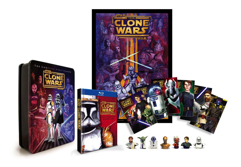 Star Wars: The Clone Wars (First Season) Complete Box Set [Limited Edition] [Blu-ray]
