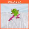 Animal Funky Trendy Frog Design Brooch Pin Versatile Accessory For Men And Women
