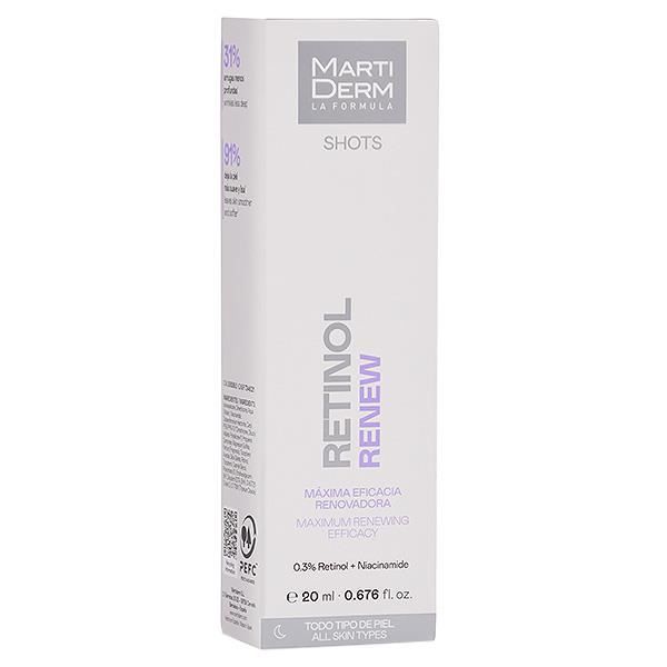 Baume Régénérant Rétinol - MartiDerm - 20ml - Lisse la peau - Réduit les rides et imperfections - Sans parabène