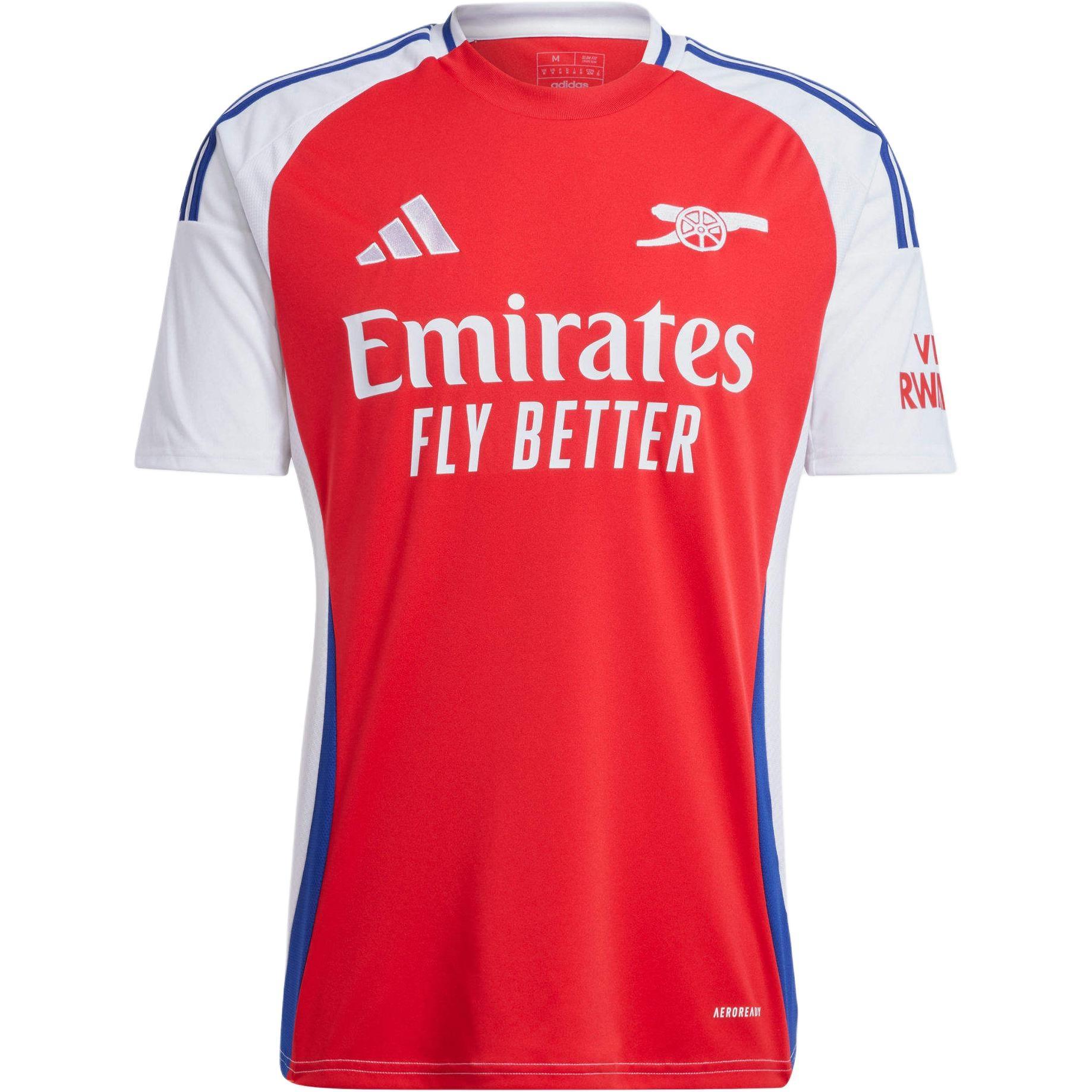 adidas Arsenal 24/25 Home Asia Sizing  Red White  Men s IT6141 XXL