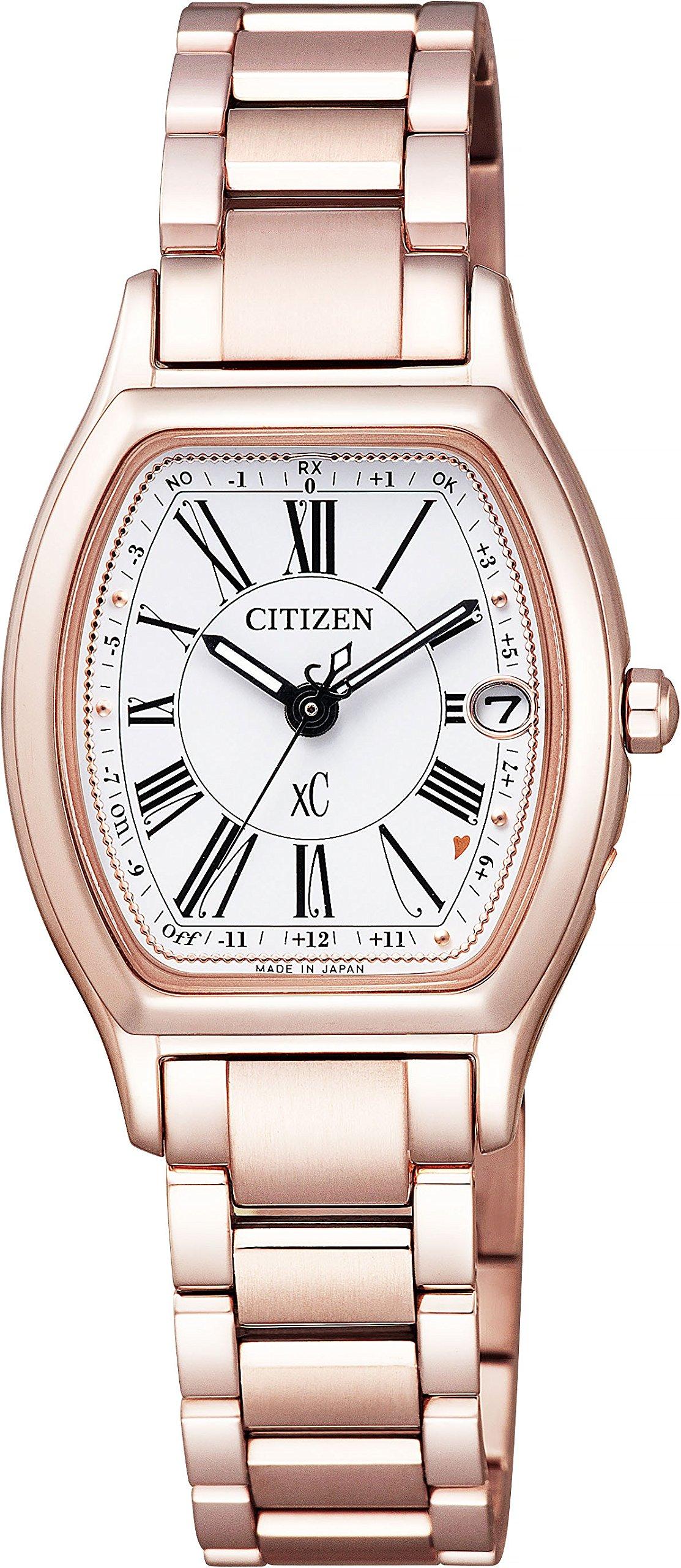 

CITIZEN Watch xC Cross Sea Eco Drive Radio Controlled Watch Sakura Pink Titania Line Happy Flight Series [Citizen] ES9354-51A Women s