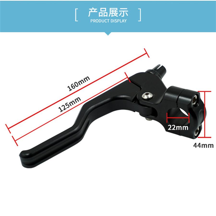

Black 7/8 22mm CNC Stunt Clutch Lever For Yamaha Suzuki Honda Kawasaki BMW