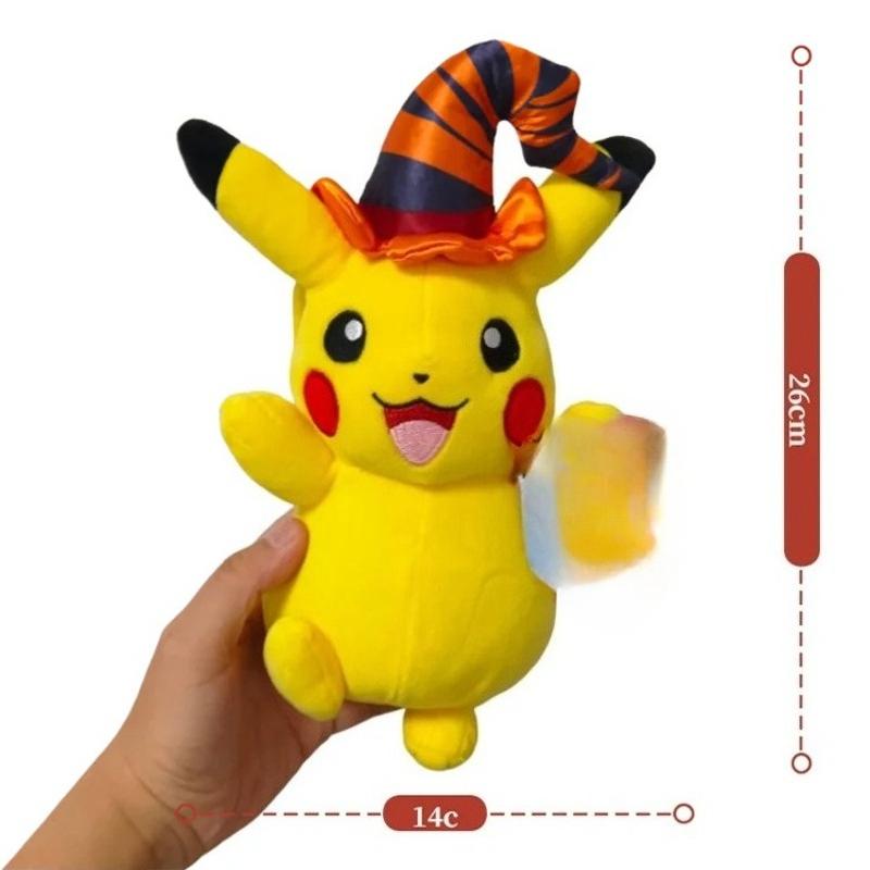 Newest Plush Yamper Litten Emolga Stuffed Doll Sylveon Vulpix Gengar Plushies Pikachu Xmas Anime Mew Toys Gifts