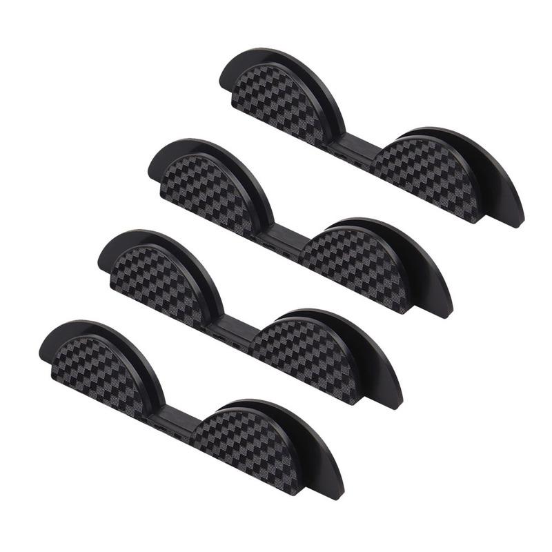 4x Antikollisions-Eckenschutz für Autotüren vorne, Auto-Türstoßfänger, Aufprallschutz, Kratzschutz, Kantenschutz, Zierleiste