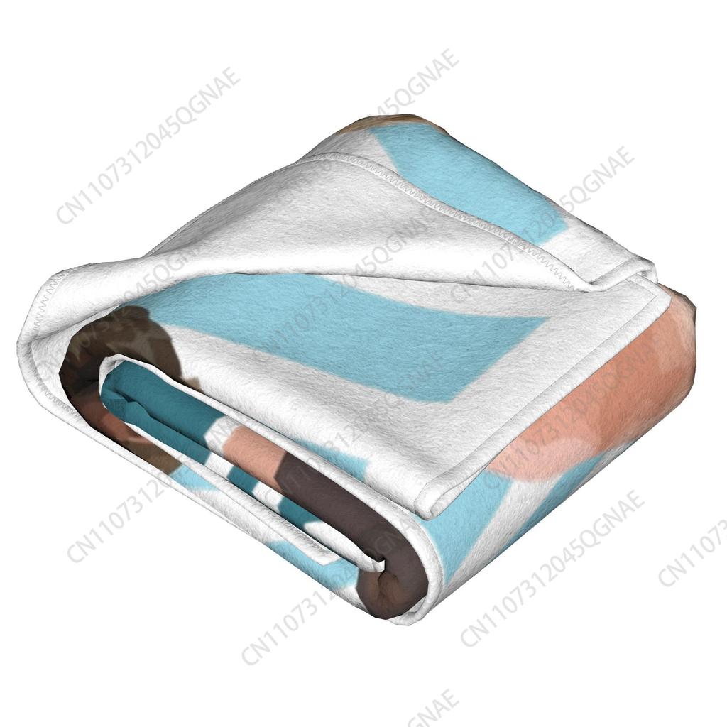 Custom Team Jeremiah And Belly Wool Blanket The Summer I Turned Pretty Novelty Throw Blanket For Home 150*125Cm Rug Piece,