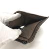 BOTTEGA VENETA Intrecciato Zip Around Wallet Folded wallet Leather Brown