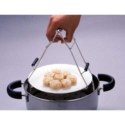 Suncraft Steaming Tongs, Chawanmushi Steamer, Made In Japan, Dishwasher Safe, Easy Tools Series, RD-07