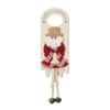 Christmas Cartoon Santa Snowman Hanging Sign Door Handle Pendant Door Knob Ornament Festival Holiday Party Decoration