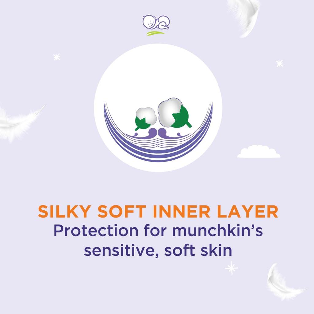 Himalaya Plenkové kalhotky Total Care Baby Velikost Small 54 kusů Do 4-8 kg Měkké Prodyšné Pohodlí