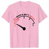 T Shirt for Men My Give Sht Meter Is Empty Print Tshirt Funny Sarcastic Saying Comment Joke Men Tshirt Short Sleeve Oneck Tee