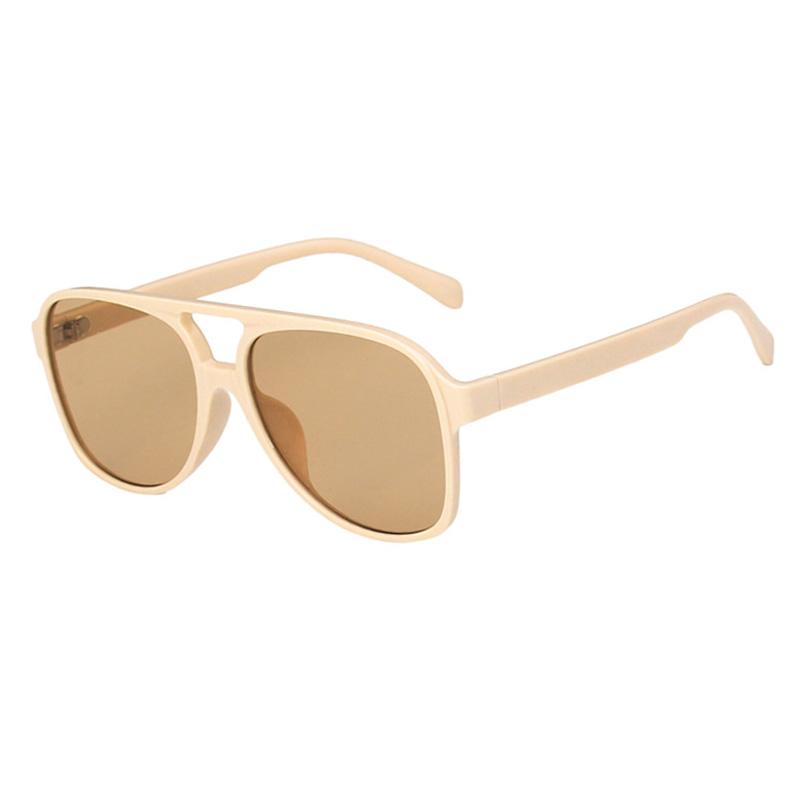 SHAUNA Fashion Women Pilot Sunglasses Retro Men Blue Yellow Shades UV400 Trending Sun Glasses