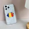 N91 Moldova Flag Art Soft Wavy Phone Cases for iPhone 14 Pro Max 13 Mini 15 Plus XR 7 8 6 XS Max 12 11 Protective Bumper Cover