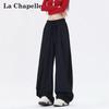 La Chapelle Women's Ice Silk Wide-Leg Casual Pants