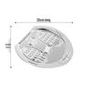 304 Stainless Steel Multi-functional Colander: Rice, Vegetable, and Fruit Washing Basket