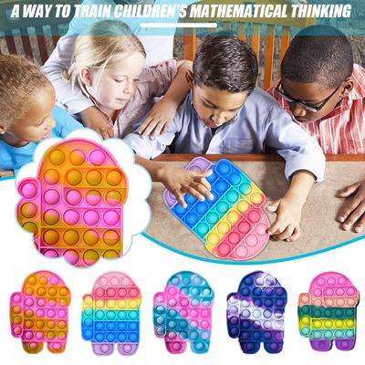 Push Bubble Sensory  Toys,Stress Reliever Silicone Stress Reliever Toy