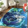 1Pc Underwater Fantasy Rug, Office Carpet Indoor Outdoor Doormat, Non-Slip, Comfortable, Living, Christmas Halloween,  Xmas Gift S1320